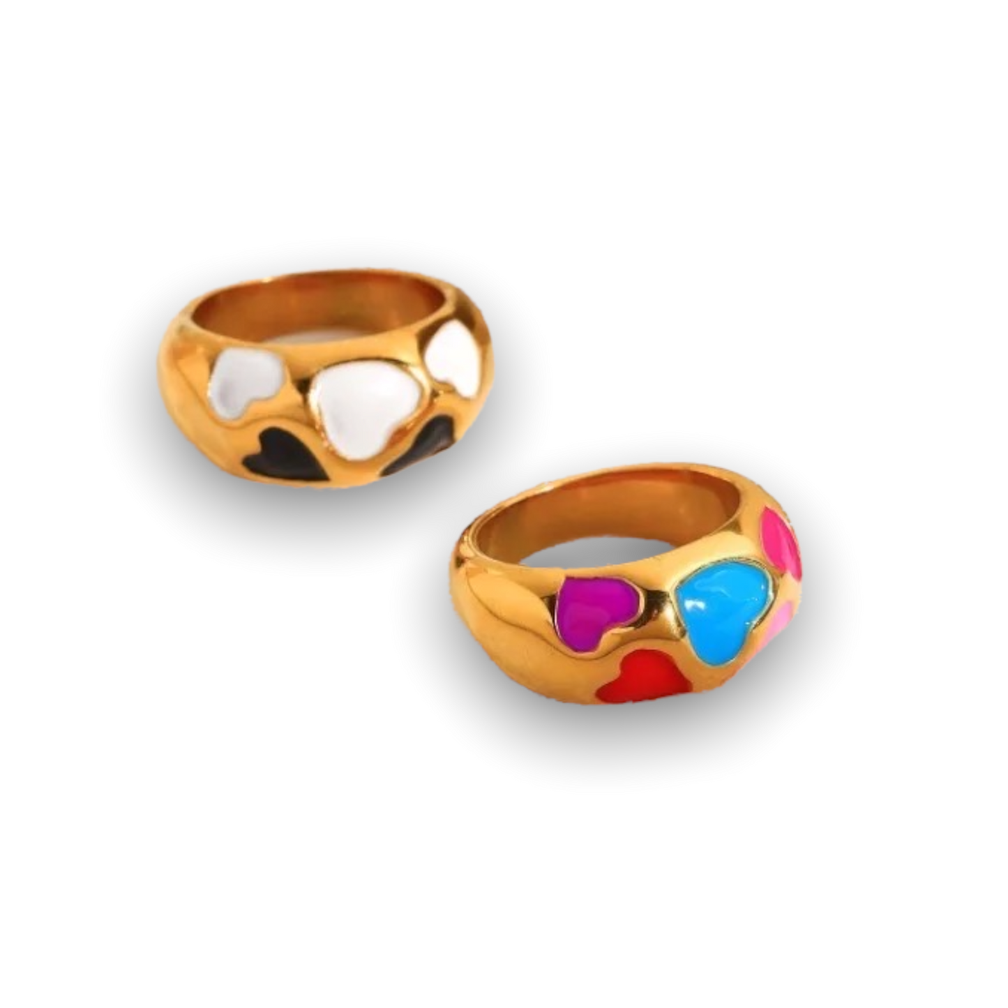 "Ring of Hearts" Rings