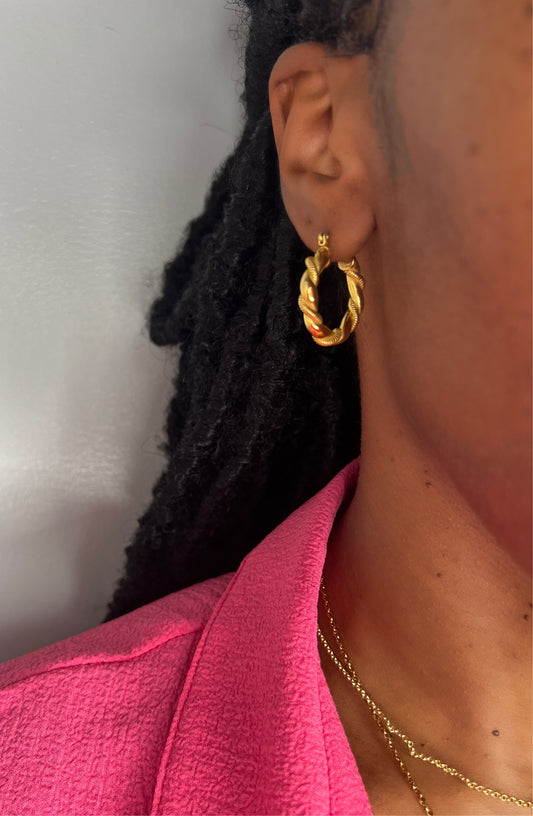 Harlem Mini Hoop Earrings