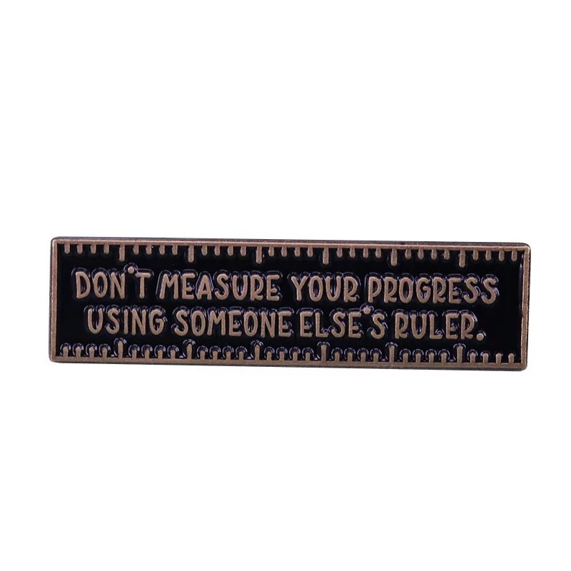 Progress Ruler Pin
